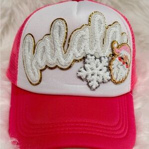 Holiday trucker hat